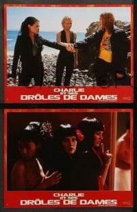 2r199 CHARLIE'S ANGELS 8 French LCs '00 Cameron Diaz, Drew Barrymore & Lucy Liu!