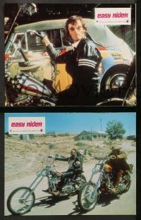 2r288 EASY RIDER 6 style B French LCs '69 Peter Fonda, Nicholson, classic directed by Dennis Hopper