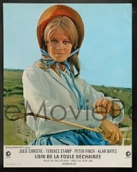 2r292 FAR FROM THE MADDING CROWD 6 style B French LCs '68 Christie, Stamp, Finch, Schlesinger!