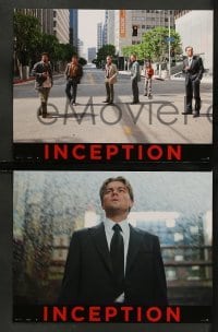 2r216 INCEPTION 8 French LCs '10 Christopher Nolan, Leonardo DiCaprio, Gordon-Levitt, different!