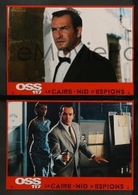 2r232 OSS 117: CAIRO, NEST OF SPIES 8 French LCs '06 Jean Dujardin in the title role, spy comedy!