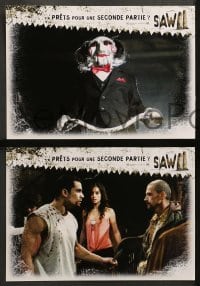 2r239 SAW II 8 French LCs '05 Darren Lynn Bousman, Tobin Bell, yes, there will be blood!