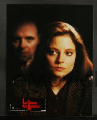 2r180 SILENCE OF THE LAMBS 10 French LCs '91 Jodie Foster, Anthony Hopkins, Scott Glenn!