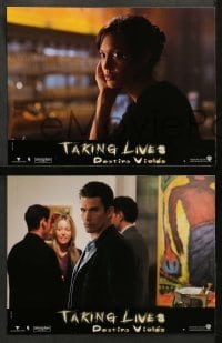 2r251 TAKING LIVES 8 French LCs '04 Angelina Jolie, Ethan Hawke, Kiefer Sutherland, Gena Rowlands