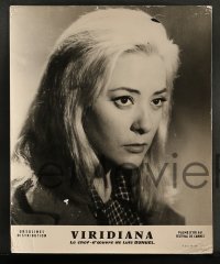 2r343 VIRIDIANA 4 French LCs '62 Luis Bunuel, completely different images of nun Silvia Pinal!