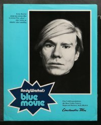 2r102 BLUE MOVIE 14 German LCs '72 Andy Warhol's sex thriller, Viva, Louis Waldon!