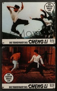 2r137 FISTS OF FURY 3 German LCs R70s Bruce Lee - kung fu superstar!