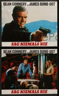 2r096 NEVER SAY NEVER AGAIN 20 German LCs '83 Barbara Carrera, Sean Connery as James Bond 007!
