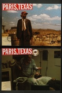 2r115 PARIS, TEXAS 8 German LCs '85 Wim Wenders, Nastassja Kinski, Harry Dean Stanton!