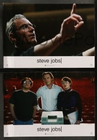2r134 STEVE JOBS 4 German LCs '15 completely different images of Fassbender in the title role!