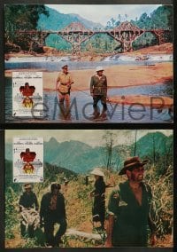 2r084 BRIDGE ON THE RIVER KWAI 8 Spanish LCs R80s William Holden, Alec Guinness, David Lean classic