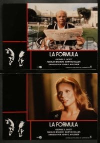 2r066 FORMULA 12 Spanish LCs '80 Marlon Brando, George C. Scott, directed by John G. Avildsen!
