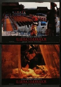 2r069 LAST EMPEROR 12 Spanish LCs '87 Bernardo Bertolucci epic, Peter O'Toole, Joan Chen, Lone!