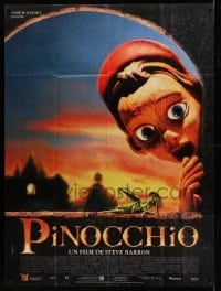 2s604 ADVENTURES OF PINOCCHIO French 1p '96 animated wooden puppet turns into a real boy!