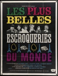 2s627 BEAUTIFUL SWINDLERS French 1p '64 Chabrol, Polanski, Godard, Gregoretti & Horikawa!