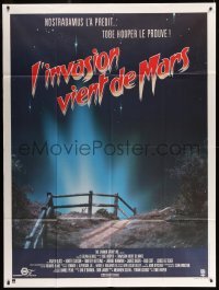 2s780 INVADERS FROM MARS French 1p '86 Tobe Hooper, there's no place on Earth to hide!
