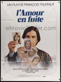 2s816 LOVE ON THE RUN French 1p '79 Francois Truffaut's L'Amour en Fuite, Jean-Pierre Leaud