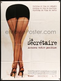 2s916 SECRETARY French 1p '02 Maggie Gyllenhaal, Steven Shainberg, different sexy legs image!
