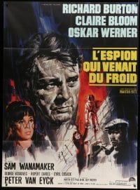 2s938 SPY WHO CAME IN FROM THE COLD French 1p '65 Richard Burton, Claire Bloom, Michel Landi art!