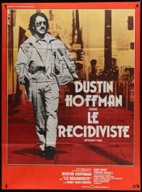 2s943 STRAIGHT TIME French 1p '78 full-length c/u of Dustin Hoffman wearing sunglasses on street!