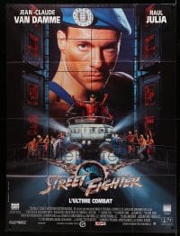 2s945 STREET FIGHTER French 1p '94 Jean-Claude Van Damme, based on the Capcom arcade game!