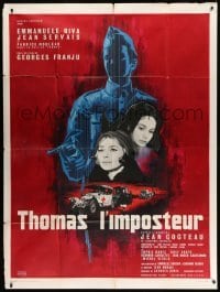 2s966 THOMAS THE IMPOSTOR French 1p '64 Jean Cocteau, Thomas l'imposteur, Jean Mascii art!