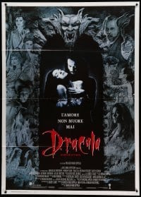 2s299 BRAM STOKER'S DRACULA Italian 1p '92 Francis Ford Coppola, Gary Oldman, cool montage art!