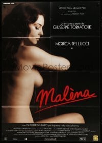 2s353 MALENA Italian 1p '00 Guiseppe Tornatore, close up of beautiful naked Monica Bellucci!