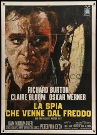 2s398 SPY WHO CAME IN FROM THE COLD Italian 1p '65 Richard Burton, Claire Bloom, different art!