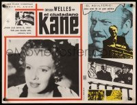 2s468 CITIZEN KANE Mexican LC R60s Orson Welles classic, great close up of Dorothy Comingore!