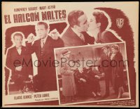 2s505 MALTESE FALCON Mexican LC R50s Humphrey Bogart, Mary Astor, Greenstreet, Elisha Cook Jr.