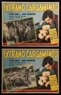 2s593 STRANGE CARGO 2 Mexican LCs R50s Clark Gable, Joan Crawford, directed by Frank Borzage!