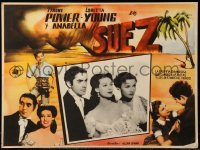 2s535 SUEZ Mexican LC R50s close up of Tyrone Power with pretty Loretta Young & Annabella!