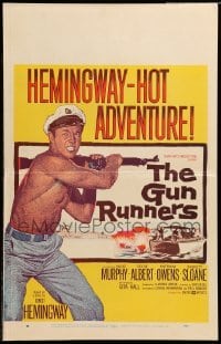 2s086 GUN RUNNERS WC '58 Audie Murphy, directed by Don Siegel, written by Ernest Hemingway!