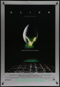 2t076 ALIEN style B DS 1sh R03 Ridley Scott outer space sci-fi monster classic, cool egg image!