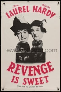2t115 BABES IN TOYLAND 1sh R60s great image of Laurel & Hardy, Revenge is Sweet!
