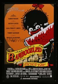 2t119 BAMBOOZLED recalled style DS 1sh '00 Spike Lee, Wayans, recalled watermelon & blackface art!