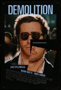 2t270 DEMOLITION DS 1sh '15 Jake Gyllenhaal, Naomi Watts, life: some disassembly required!