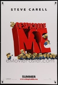 2t271 DESPICABLE ME advance DS 1sh '10 Summer style, Steve Carell, cute CGI, superbad, superdad!
