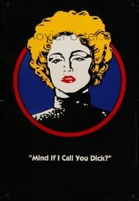 2t277 DICK TRACY teaser DS 1sh '90 Disney, great artwork of Madonna as Breathless Mahoney!