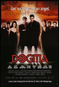 2t288 DOGMA 1sh '99 Kevin Smith, Ben Affleck, Matt Damon, Alan Rickman, get touched by an angel!