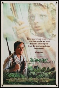 2t309 EMERALD FOREST 1sh '85 directed by John Boorman, Powers Boothe, based on a true story!