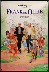2t346 FRANK & OLLIE DS 1sh '95 Walt Disney animators Frank Thomas & Oliver Johnston!