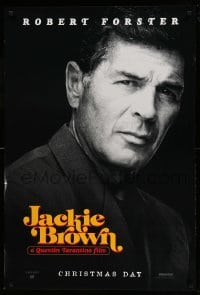 2t497 JACKIE BROWN teaser 1sh '97 Quentin Tarantino, cool image of Robert Forster!