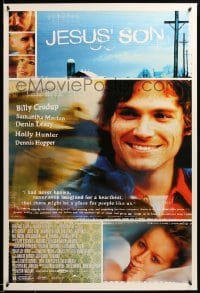 2t503 JESUS' SON 1sh '99 close up image of Billy Crudup, plus Holly Hunter too!