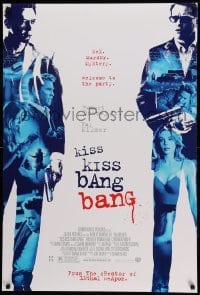 2t522 KISS KISS BANG BANG DS 1sh '05 Robert Downey Jr., Val Kilmer, Michelle Monaghan