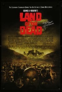 2t533 LAND OF THE DEAD 1sh '05 George Romero zombie horror masterpiece, stay scared!
