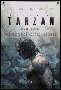 2t547 LEGEND OF TARZAN teaser DS 1sh '16 David Yates, Alexander Skarsgard In the title role!