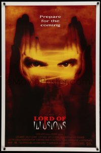 2t576 LORD OF ILLUSIONS int'l DS 1sh '95 Clive Barker, Scott Bakula, prepare for the coming!