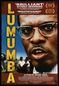2t589 LUMUMBA 1sh '00 Raoul Peck, Eriq Ebouaney as Patrice Lumumba!
